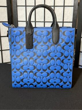 Coach 1941 Blue Gotham Tall Tote 24 - <SOLD OUT Color>